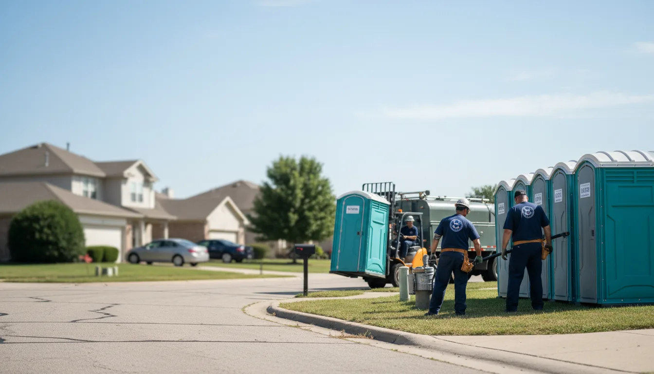 Porta Potty Rental in Bartlett, TX near me